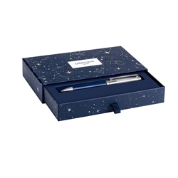 Caran dAche Leman Cosmic Blue Ballpoint Pen Gift Set 